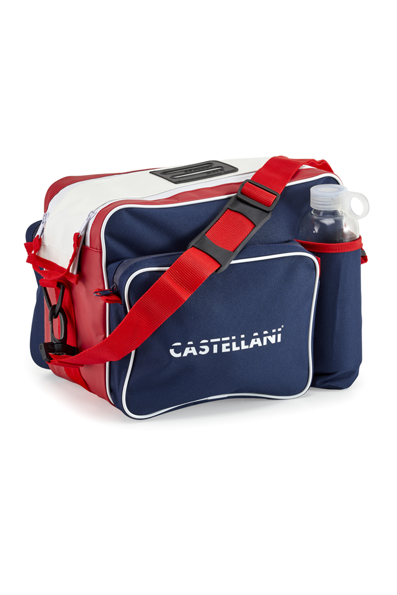 CASTELLANI | 238 3 POCKETS BAG ホワイト/レッド/ネイビー