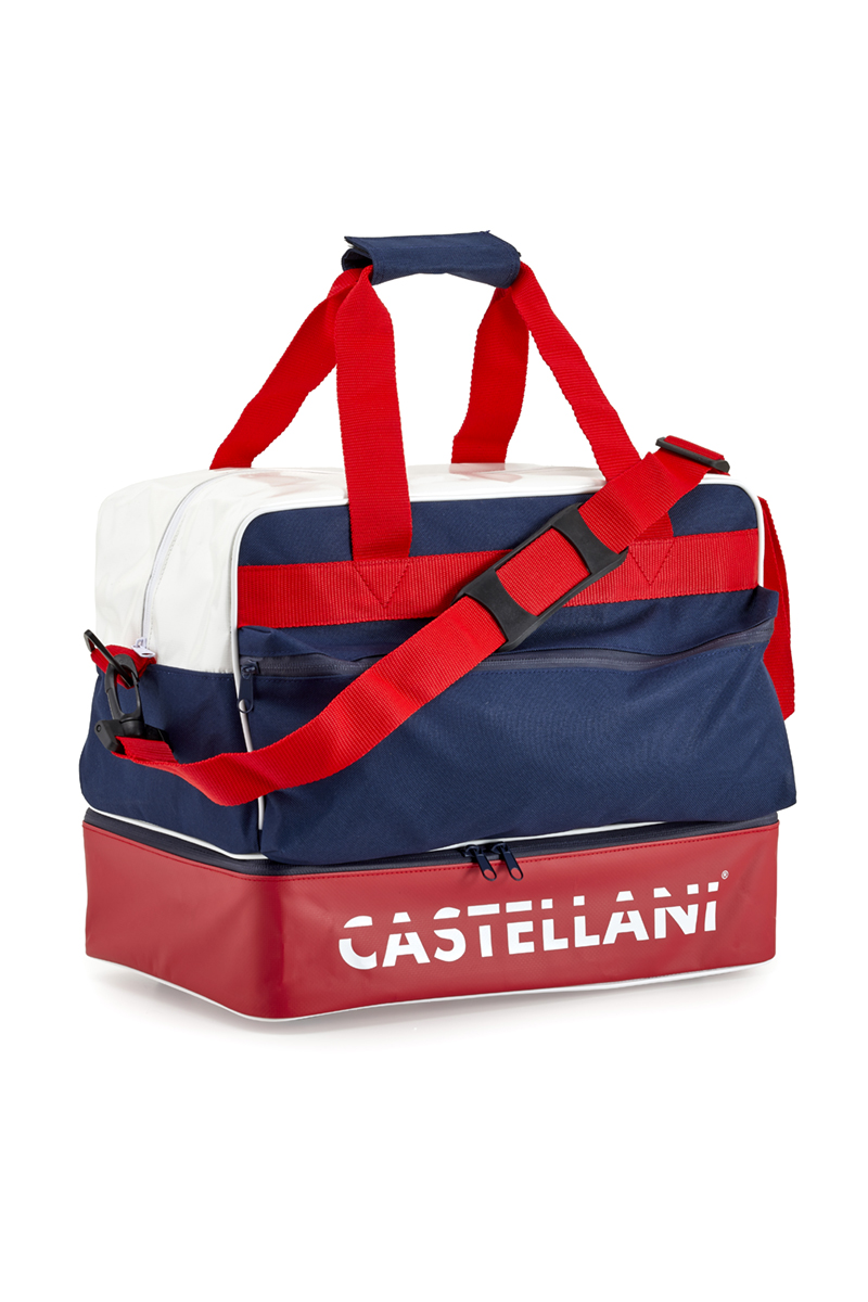CASTELLANI | 239 SPORT BAG ホワイト/レッド/ブルー