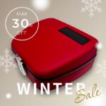 NEGRINI | EYEWEAR CASE 3105LXX/ RED BLACK