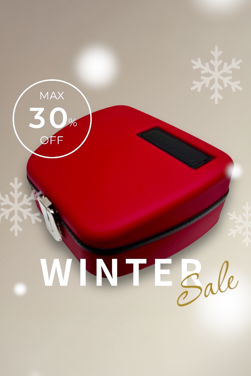 NEGRINI | EYEWEAR CASE 3105LXX/ RED BLACK