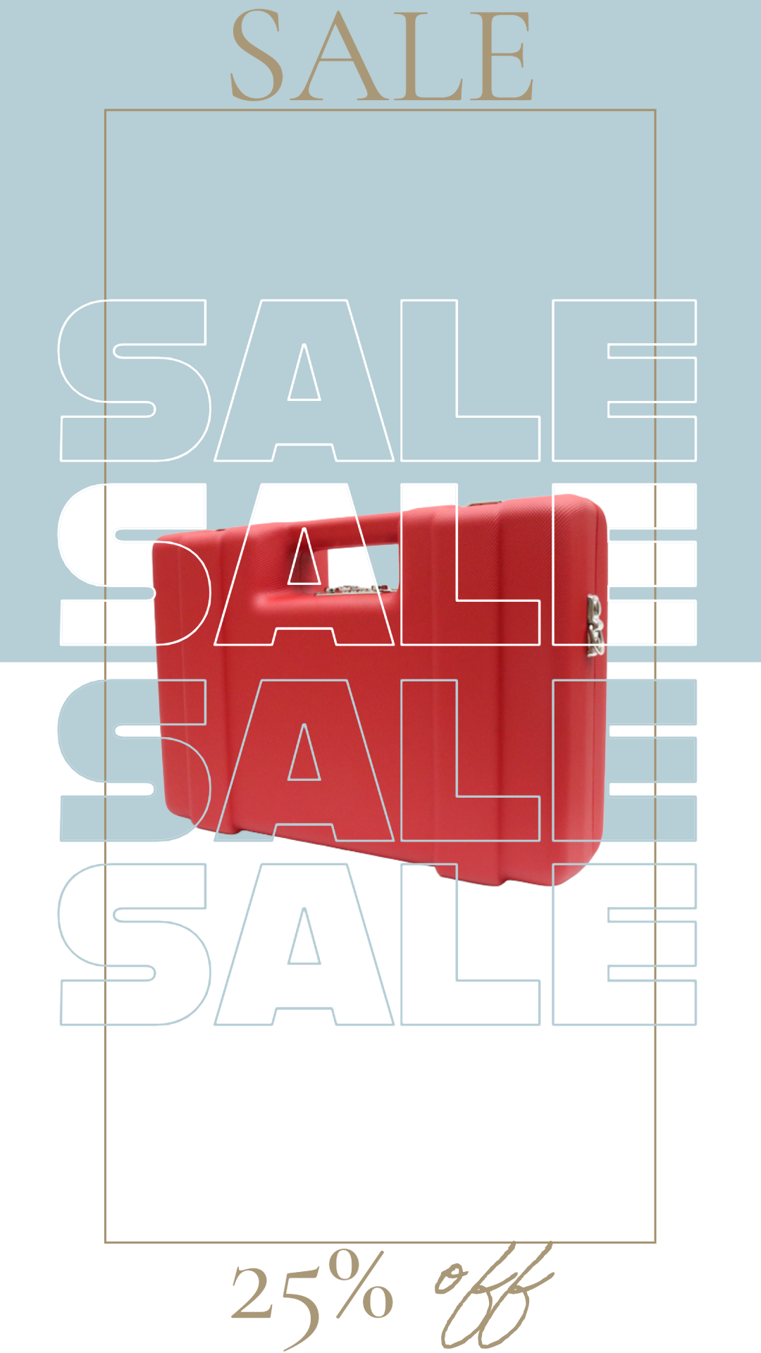 NIGRINI | AMMUNTION 200 CASE【RED 】