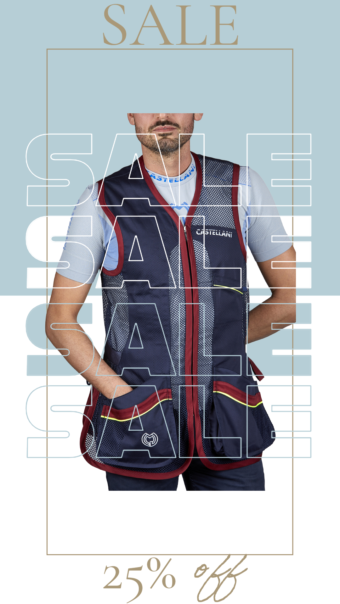 CASTELLANI | 033 SPORT TECH VEST 【552】