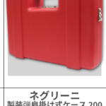 NIGRINI | AMMUNTION 200 CASE【RED 】