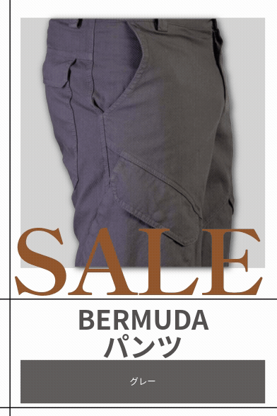 CASTELLANI | 014 BERMUDA SHORTS 【009】