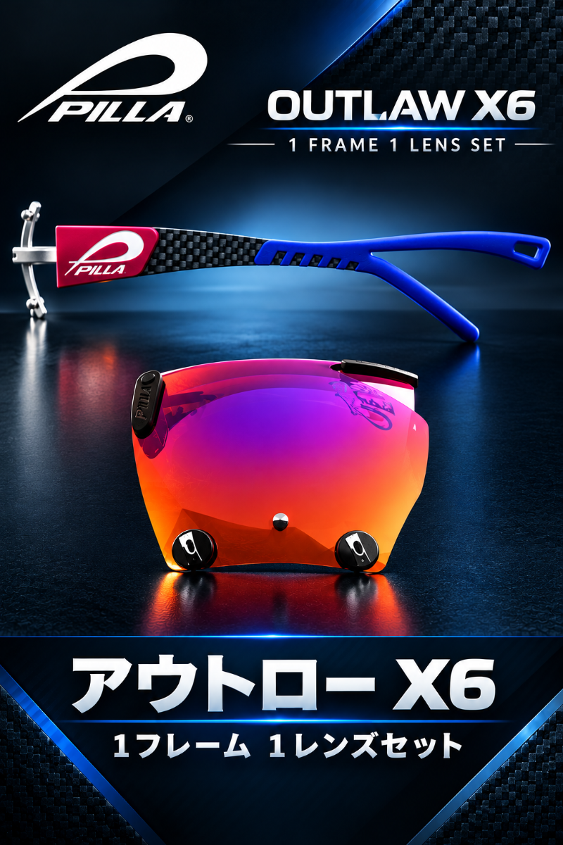 OUTLAW X6 - １フレーム １ レンズ セット